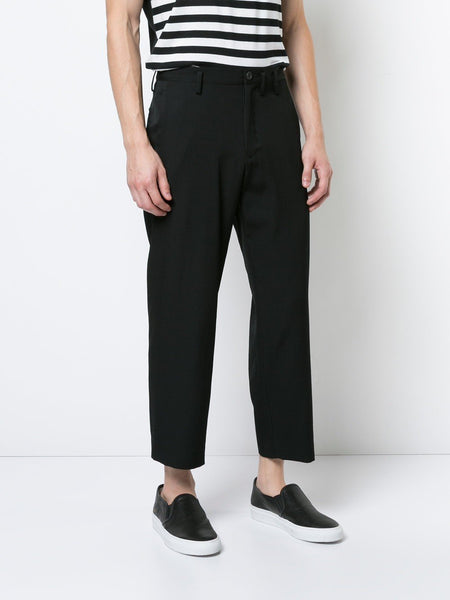 Wool Gabardine Jumpring Side Stripe Pant