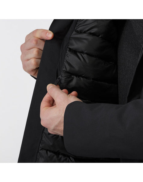 Galvanic Down Coat Black