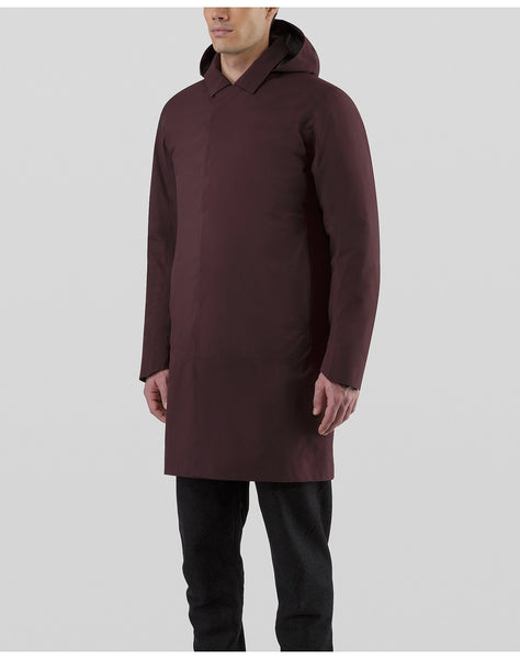 Galvanic Down Coat Maroon cruvoir test