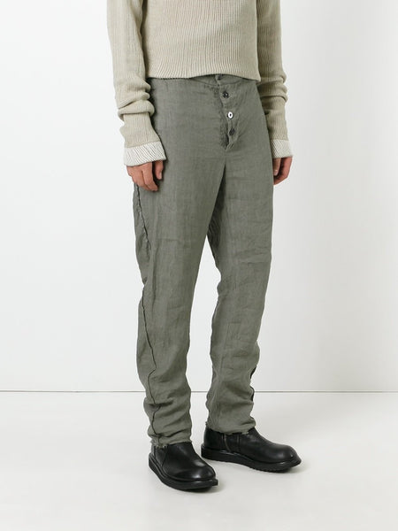 Diagonal Fly Pant