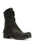 Black Antelope Leather Elastic Tail Boot