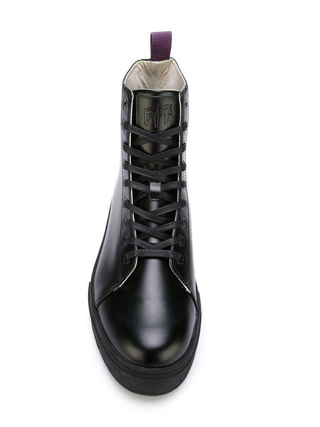 Ace Leather Sneakers Black