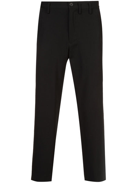 Wool Gabardine Slim Pants