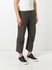 Ramie Linen Tailored Crop Curved Pants