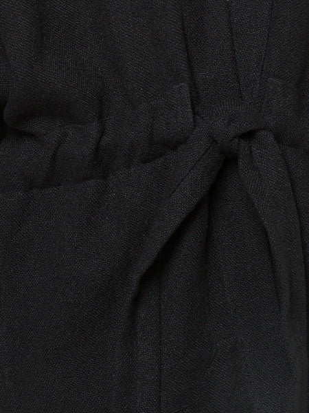 Black Paper Twill Jacket