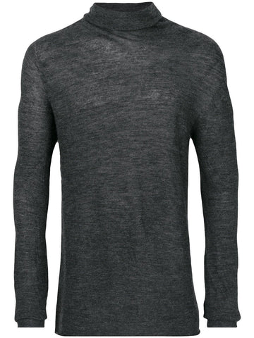 High Neck Top Anthracite