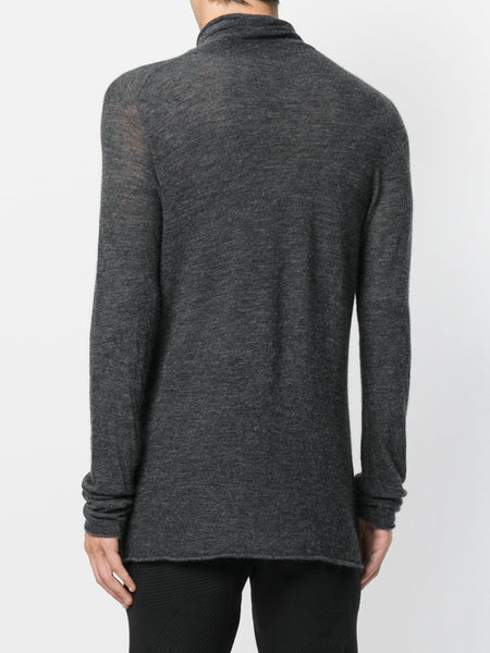 High Neck Top Anthracite