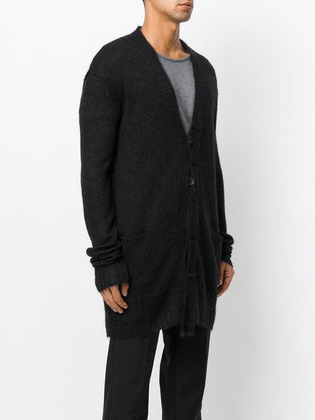 Mohair Cardigan Black