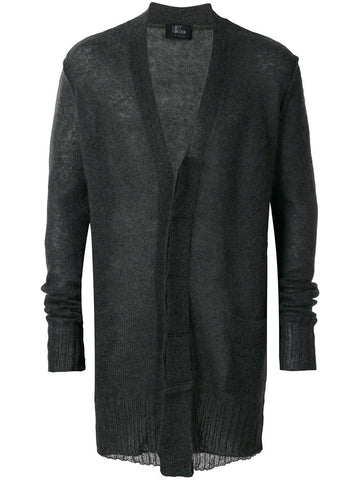 Mohair Cardigan Grey