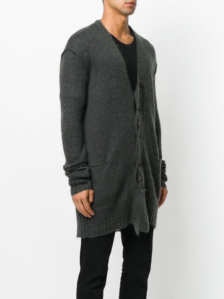 Mohair Cardigan Grey