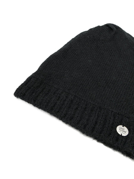 Mohair Cap Black