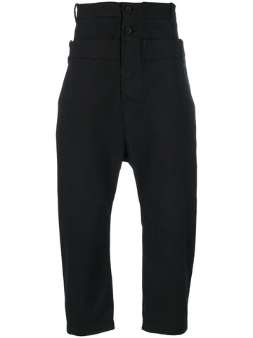 Double Waist Cropped Pant