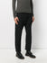 Slim Tailored Trousers Black