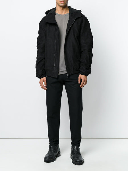 Draped Bomber Black