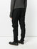 Draped Slim Pant Black