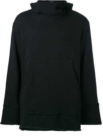 Hooded Jumper Black Interior