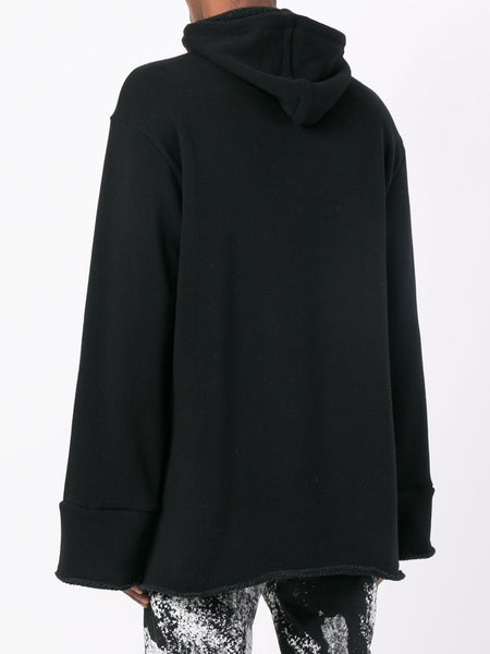 Hooded Jumper Black Interior