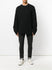 Frayed Jumper Black