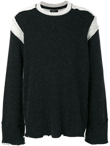 Frayed Jumper Grey