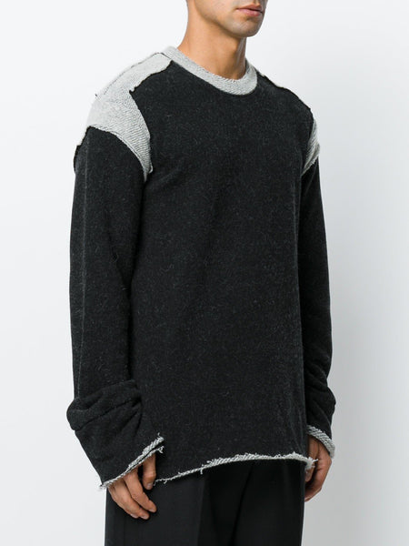 Frayed Jumper Grey