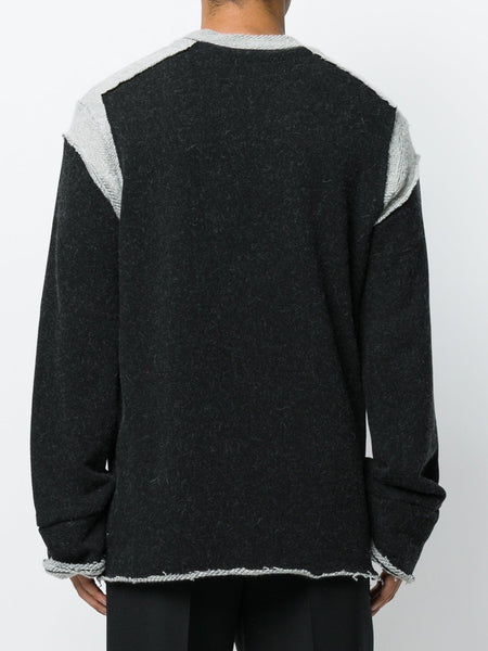 Frayed Jumper Grey