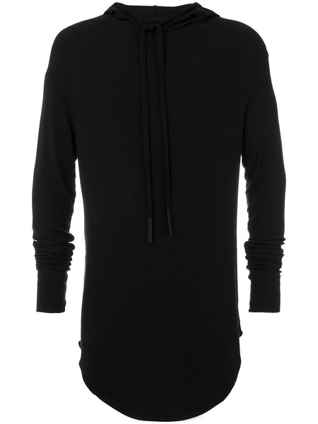 Drawstring Hoodie Black