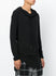 Drawstring Hoodie Black