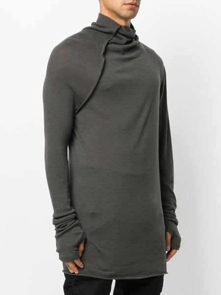 Asymmetric Jumper Anthracite