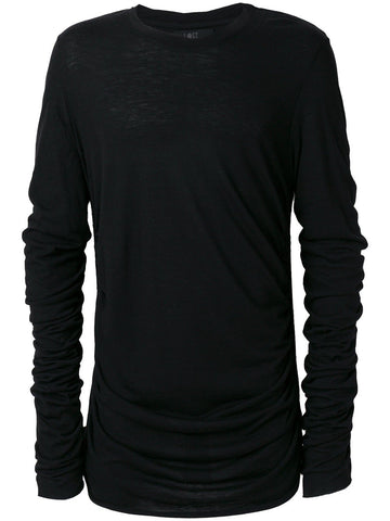 Gathered Jumper Black