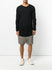 Gathered Jumper Black