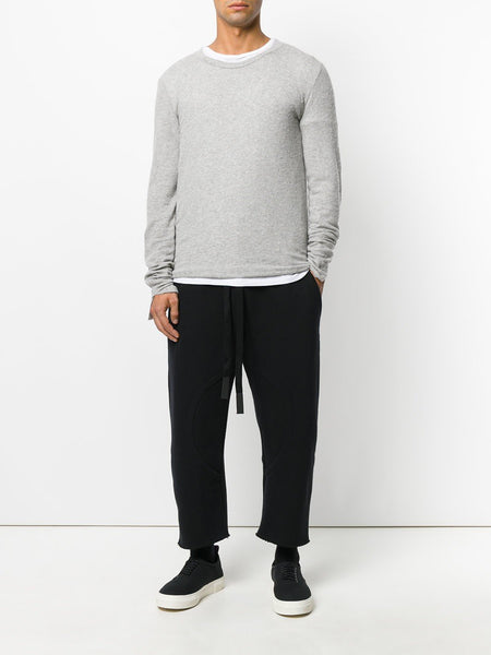 Broken Seam Jumper Light Grey