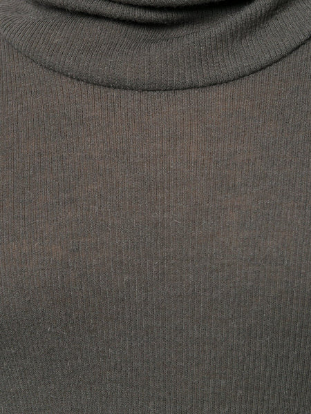 Angora Turtleneck Jumper Anthracite