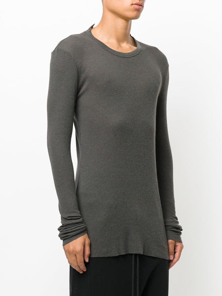 Elongated Sleeves Jumper Anthracite