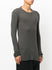 Elongated Sleeves Jumper Anthracite