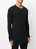 Elongated Sleeves Jumper Black