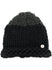 Bicolor Beanie Black Smoke