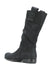 Rugged Slouched Boots Black