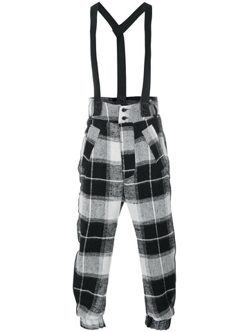 Suspender Trousers Grey