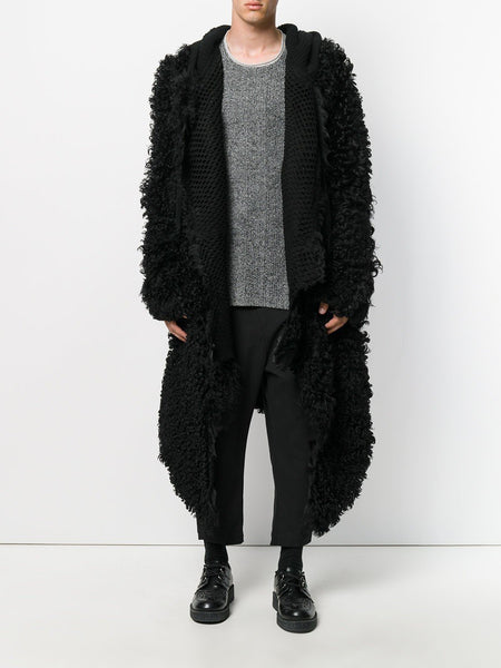 Oversized Shearling Coat