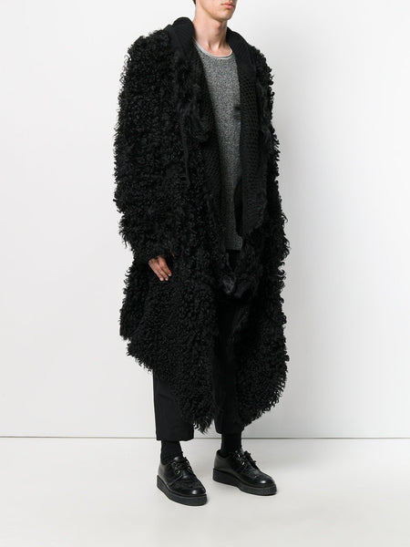 Oversized Shearling Coat