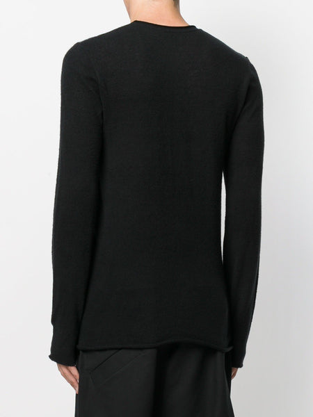 Contrast Panel Top Black