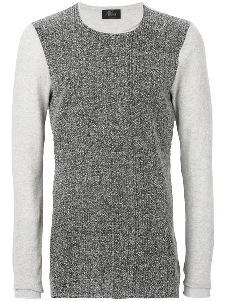 Contrast Panel Top Grey