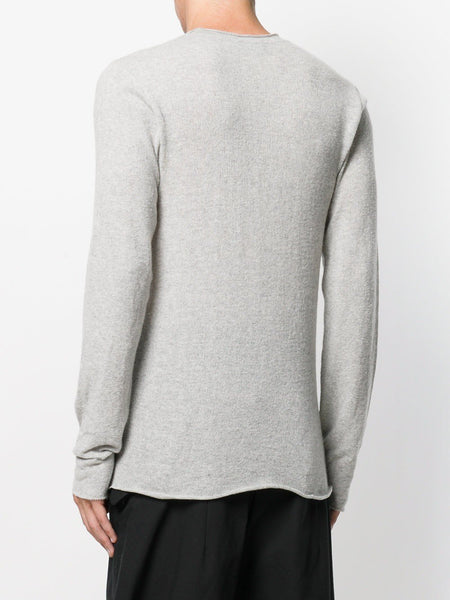 Contrast Panel Top Grey