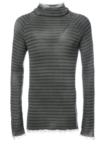 Fitted Gradient Sweater Grey