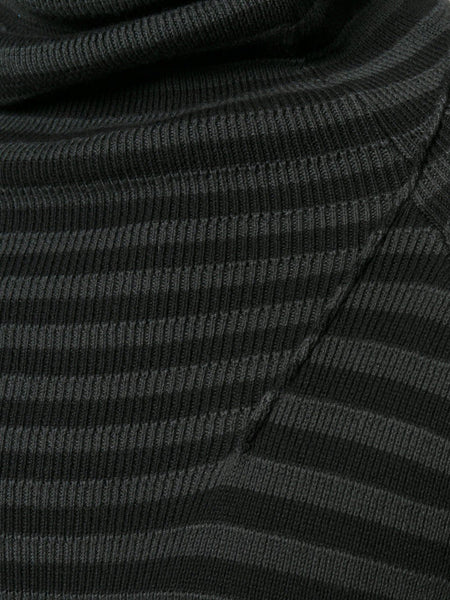 Fitted Gradient Sweater Black