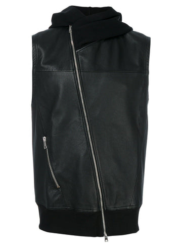 Goat Skin Zipped Vest