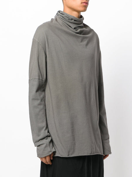 Mesh Sleeve T-Shirt Dark Olive