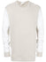 Contrast Sleeve Sweatshirt Beige