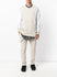 Contrast Sleeve Sweatshirt Beige