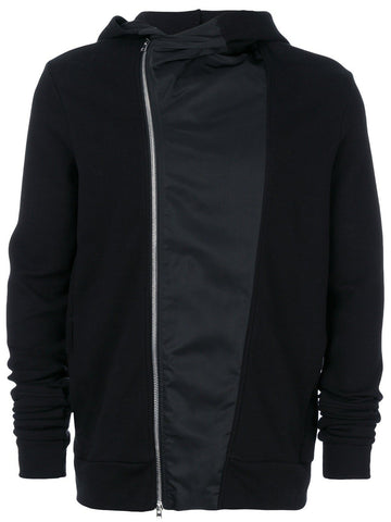 Zipped Sweatshirt Black